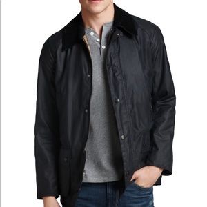BARBOUR Men’s Ashby Tailored Waxed Jacket